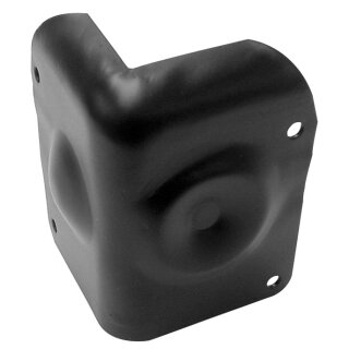 LAUTSPRECHERSCHUTZECKE, SCHWARZES METALL, 50 x 70mm x 90°