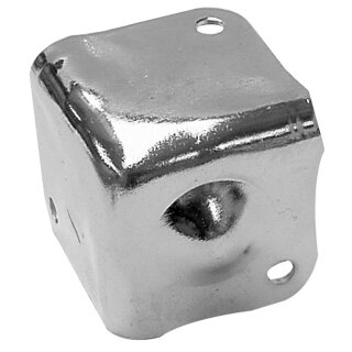 LAUTSPRECHERSCHUTZECKE, WEIßES METALL, 38 x 38mm x 90°