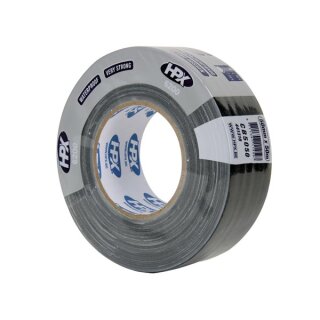 HPX - PROFESSIONELLES GEWEBE-KLEBEBAND 50mm x 50m - SCHWARZ