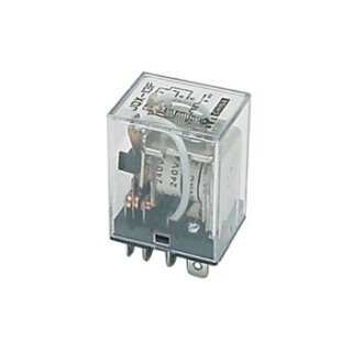 HOCHLEISTUNGSRELAIS 10A/24VDC-220VAC 2 x Wechsler 12Vdc