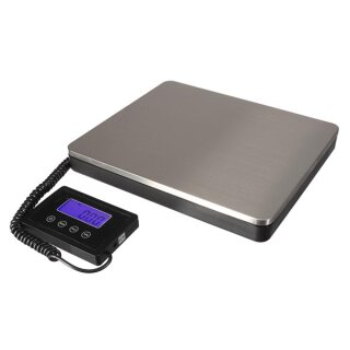 DIGITALE PAKETWAAGE MIT ABNEHMBAREM DISPLAY - 100 kg / 50 g