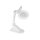 SCHREIBTISCHLAMPE MIT LUPE 3 + 12 DIOPTRIEN - 12W - WEIß