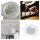 Velleman - VTLLAMP4WN - LED-Lupenleuchte, Klemmfuß, Gelenkarm, Linsenkappe, 60 LEDs, Vergrößerung 3x, weiß