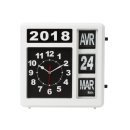 Wall Flip - Uhr mit Kalender - 31 x 31 cm -...