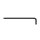 Wiha Stiftschlüssel TORX® schwarzoxidiert (24315) T7 x 88 mm, 18 mm