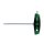 Wiha Stiftschlüssel mit Quergriff ComfortGrip TORX® mit Seitenabtrieb mattverchromt (26175) T25 x 150 mm