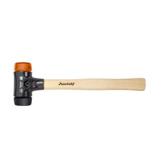 Wiha Schonhammer Safety mittelweich/ hart mit Hickory-Holzstiel, Rund-Schlagkopf (26613) 50 mm