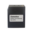 Ersatzakku - Camelion C076 - Telefonakku für Panasonic KX-A43 - 3,6 Volt 600mAh Ni-MH