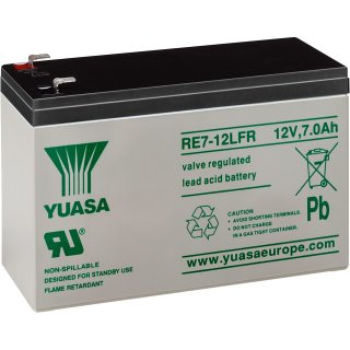 Yuasa - RE7-12LFR - 12 Volt 7Ah Pb