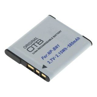 OTB - Ersatzakku kompatibel zu Sony NP-BN1 - 3,7 Volt 580mAh Li-Ion