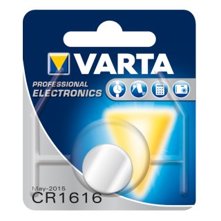 Varta - Knopfzelle CR1616 - 3 Volt 55mAh Lithium
