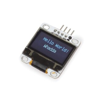 0.96" OLED-Display mit I2C