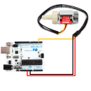 Wasserflusssensor, Modul, 4,7-15 VDC, Messbereich 1-30 Liter/Minute, Metall