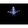 Lötbausatz, DIY, weißer Lichtstern, 14 LED-Effekte,  ideal für Weihnachten