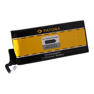 Patona - Ersatzakku - Samsung Galaxy S6 Edge / EB-BG925ABE - 3,8 Volt 2600mAh Li-Polymer