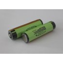 Ersatzakku - NCR18650B - 3,7 Volt 3400mAh Li-Ion - inkl. Schutzbeschaltung - ideal für Taschenlampen