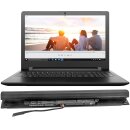 Ersatzakku - CS-LVD115NB - Lenovo 5B10L79053 - 10,8 Volt 4100 mAh Li-Ion