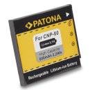 Patona - Casio NP-60 - 3,7 Volt 600mAh Li-Ion