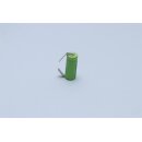 Akkuzelle - 18AAAAH - 1/2 AAAA - 1,2 Volt 180mAh Ni-MH mit Lötfahne - U-Form