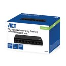 ACT - ACTAC4448 - 10/100/1000 Mbps networking Switch 8 ports