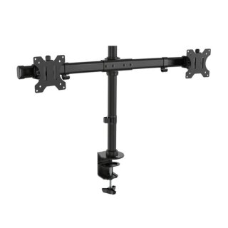 ACT - ACTAC8315 - Dual-Monitor-Tischhalterung mit Querstange für 2 Monitore bis zu 27"