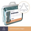 Perel - GSS3360GG - Sonnensegel, Segel Sonnenschutz für Terrasse und Pool