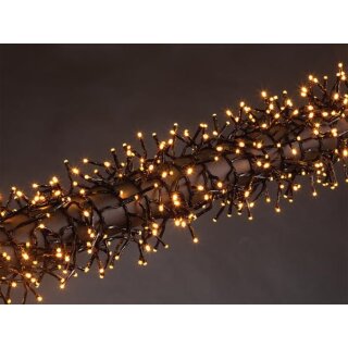 Vellight - V-KUM-12-A-24V-AW-BW - Kuma LED - 12 m - 1020 LEDs - Warmweiß - schwarzes Kabel - Modulator - 31 V