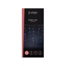 Vellight - V-RAN-2X0.6-A-24V-CW-TW - LED-Lichtvorhang kaltweiß, 4 m, 144 LEDs, wetterfest, energieeffizient und verzaubernd