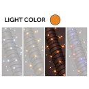 Vellight - V-STE-08-S-24V-AW-GW - Stella LED Lichterkette - 8 m - 120 LEDs - Arizona white (blass Orange) - grünes Kabel - 24 V