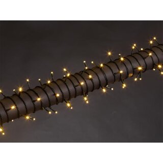 Vellight - V-STE-08-S-24V-UW-GW - Stella LED Lichterkette- 8 m - 120 LEDs - Warmweiß - grünes Kabel - 24 V