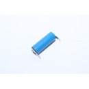 Liter - ICR17500 - 17500 - 3,7 Volt 1100mAh Li-Ion mit Lötfahne (U-Form)