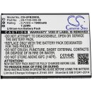 Ersatzakku - CS-UFB200SL - Ulefone Paris Lite / Be Touch / 29-1100-000-00 - 3,7 Volt 1950mAh Li-Ion