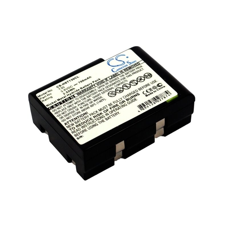 Batterie 700mAh Compatible Waterpik Sensonic Plus SR-3000 SR-3000E - Remplace BK-4MCCE