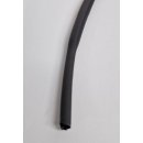 Schrumpfschlauch - 6,4 mm schwarz - Polyolefin, selbst verlöschend, Rate 2:1 - 1 Meter