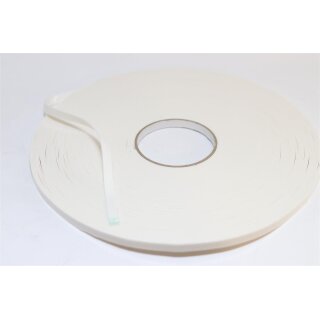 Doppelseitiges PE-Schaumklebeband, weiß, 1 mm dick, stark haftend, EL100 9 mm