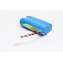 Ersatzakku - AB21HAS / 2S1P - 7,4 Volt Li-Ion - anschlussfertig - mit JST SYP-02TV-1 Stecker