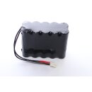 Ersatzakku - 12 Volt Ni-MH - Anschlussfertig 4500mAh / 48,60Wh  - Ni-MH