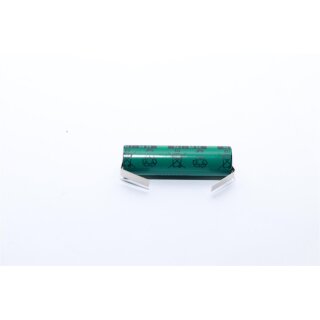 FDK - HR-AAUC - Mignon AA - 1,2 Volt 1200mAh Ni-MH - überladefest mit Lötfahne - U-Form