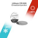 Camelion - CR1620 - 3 Volt 90mAh Lithium - EOL = Mindesthaltbarkeitsdatum abgelaufen