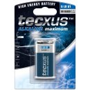 tecxus - 6LR61 / 6LP3146 / 9V Block - 9 Volt...