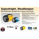 Camelion SuperBright Handscheinwerfer 16 helle LED bis zu 150m Reichweite