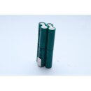 Akkupack für Parkside PFBS 9.6 A1-1 - 9,6 Volt 1400mAh / 13,44Wh zum Selbsteinbau