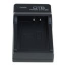 OTB - Akkuladestation DC-K kompatibel zu Canon LP-E10