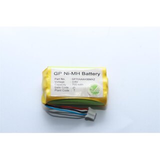 Akkureparatur durch Zellentausch - GP70AAAH3BMXZ - 3,6 Volt Ni-MH Akku