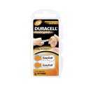 Duracell - Hörgerätebatterie Hearing Aid / 13 AC - 1,45 Volt 290mAh Zinc Air - 6er Blister - Mindesthaltbarkeitsdatum abgelaufen