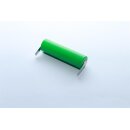 EVE - INR18650-25P - 3,6 Volt 2500mAh Li-Ion mit Lötfahne (U-Form)