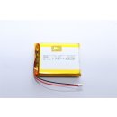 Ersatzakku - Lithium-ion Polymer Battery 795273PL (1ICP8/53/81) - 3,7 Volt  5000mAh Li-Polymer mit JST PHR-2 Stecker