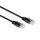 CAT6 U/UTP Netzwerkkabel, Kupfer, 10m, schwarz