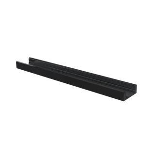 LED-Profil Slimline 7 mm - 3 m - schwarz