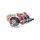 Klettband - Rolle 2m x 2cm - fluo rosa Farbe